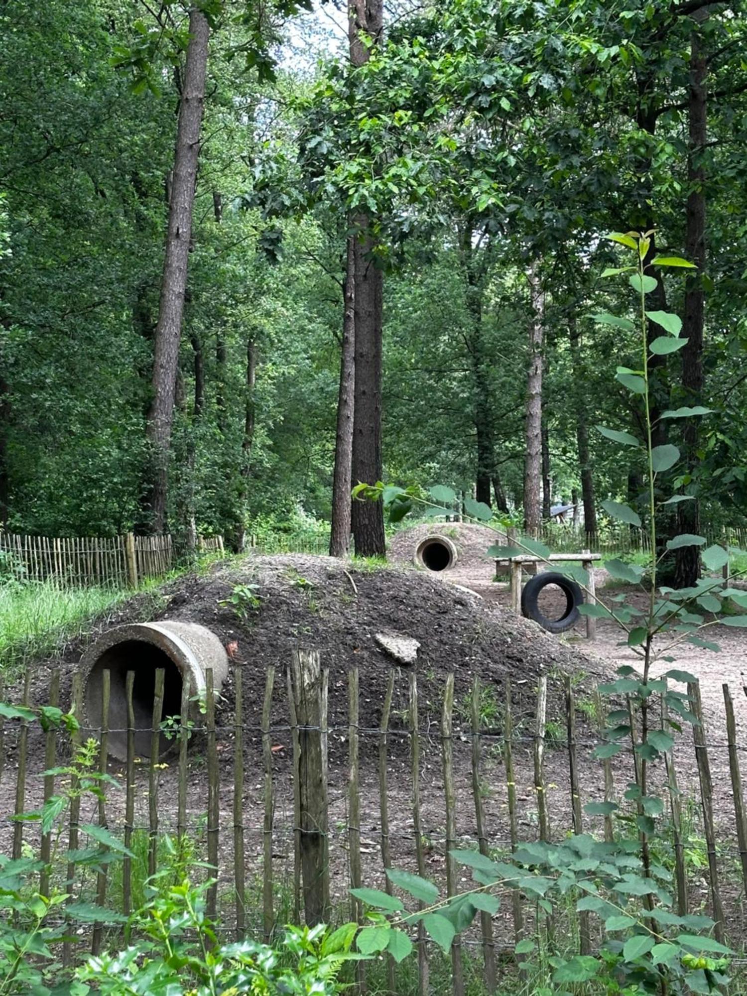 Dubbele Chalet Op Recreatiepark Topparken Op De Veluwe In Beekbergen Met Grote Vrije Tuin En Eigen Parkeerplaats Экстерьер фото